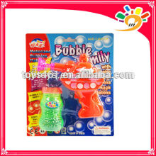 Débardeurs en forme de bulle à bulle, pistolet à bulles en plastique, jouet drôle à bulle à friction, pistolet à bulles à éclats pour enfants avec une seule eau à bulle